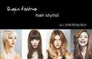 Επαγγελματική κάρτα για Hair StylistΑναδείξτε το επαγγελματικό σας προφίλ με αυτή την μοναδική επαγγελματική κάρτα σχεδιασμένη ειδικά για Hair Stylists. Το σχέδιο συνδυάζει κομψότητα και φρεσκάδα, με απαλά χρώματα που αποπνέουν ζωντάνια και στυλ. Η διάταξή της είναι προσεκτικά οργανωμένη, με μια μοντέρνα γραμματοσειρά που προσελκύει το μάτι και διευκολύνει την ανάγνωση των στοιχείων σας. Το background στοιχείο προσθέτει μια διακριτική αλλά εντυπωσιακή πινελιά, κάνοντάς την να ξεχωρίζει.Η κάρτα αυτή αντανακλά τον επαγγελματισμό και την αξιοπιστία που χρειάζεται κάθε Hair Stylist. Κάθε λεπτομέρεια έχει σχεδιαστεί με γνώμονα την εικόνα που θέλετε να προβληθεί, προσφέροντας μία επαγγελματική παρουσία που ενισχύει την εμπιστοσύνη των πελατών σας.Με τη δυνατότητα προσθήκης στοιχείων όπως το όνομά σας, το τηλέφωνό σας και το λογότυπό σας, αυτή η επαγγελματική κάρτα προσφέρει προσαρμοστικότητα και λειτουργικότητα για την επιχείρησή σας. Ιδανική για να προβάλετε τις υπηρεσίες σας, μπορεί να περιλαμβάνει πληροφορίες σχετικά με τις ειδικές προσφορές ή τα προϊόντα σας, κάνοντάς την ένα πολύτιμο εργαλείο επικοινωνίας.Αυτή η κορυφαία επιλογή είναι το κλειδί για να ξεχωρίσετε στον τομέα σας και να αφήσετε μια θετική εντύπωση στους πελάτες σας. Μπορείτε να κάνετε όποιες αλλαγές θέλετε μέσω του online σχεδιαστικού εργαλείου.