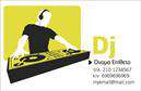 Επαγγελματική κάρτα για Ραδιοφωνο-Dj Αναδείξτε τη μουσική σας παρουσία με αυτήν την εντυπωσιακή και κομψή επαγγελματική κάρτα. Ο συνολικός σχεδιασμός της κάρτας συνδυάζει μοντέρνα στοιχεία με δυναμική διάταξη, δημιουργώντας μια αίσθηση ενέργειας που αντανακλά τη φύση του επαγγέλματος. Η χρήση εκλεπτυσμένων χρωμάτων και γραμματοσειρών προσδίδει μια μοντέρνα αίσθηση, ενώ τα background στοιχεία προσθέτουν βάθος και χαρακτήρα στην κάρτα σας. Η κάρτα αυτή δεν προβάλλει απλά την επαγγελματική σας ταυτότητα, αλλά εκπέμπει και έναν αέρα εμπιστοσύνης και επαγγελματισμού. Η καθαρή και οργανωμένη διάταξη επιτρέπει την ξεκάθαρη ανάγνωση των στοιχείων σας, καθιστώντας την ιδανική για μια επαγγελματική παρουσίαση. Με τη δυνατότητα προσθήκης ευέλικτων στοιχείων όπως όνομα, τηλέφωνο, και το λογότυπο της επιχείρησης, μπορείτε να προσαρμόσετε την κάρτα στις ανάγκες σας. Επιπλέον, η κάρτα μπορεί να ενσωματώσει πληροφορίες σχετικά με τις υπηρεσίες ή τα προϊόντα σας, κάτι που είναι ιδιαίτερα χρήσιμο για τους επαγγελματίες του ραδιοφώνου και των DJ. Με αυτήν την κάρτα, μπορείτε να ξεχωρίσετε από τον ανταγωνισμό και να αφήσετε μια θετική και επαγγελματική εντύπωση στους πελάτες σας. Μπορείτε να κάνετε όποιες αλλαγές θέλετε μέσω του online σχεδιαστικού εργαλείου.